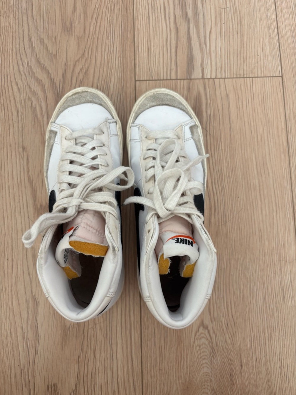 Nike Blazer Mid '77 Vintage White Black - Picture 3 of 5